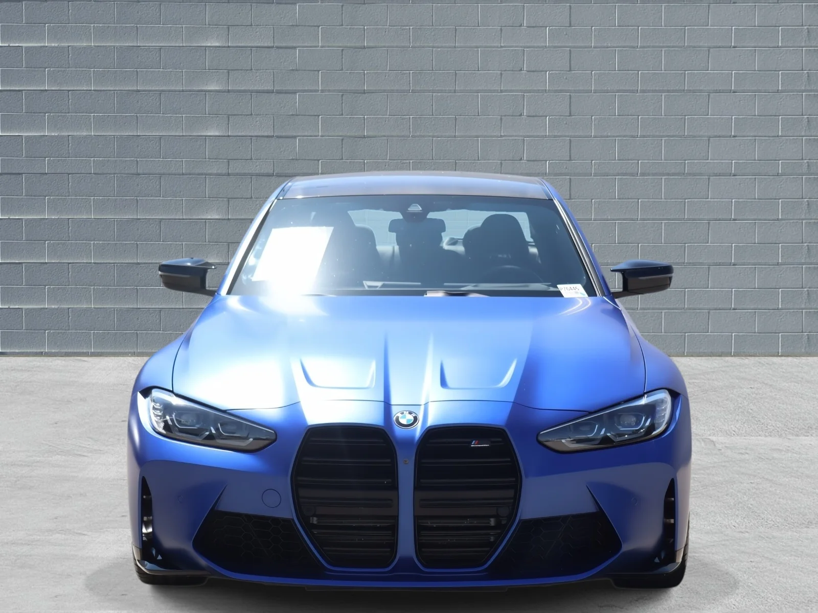 Used 2024 Frozen Portimao Blue Metallic BMW Competition Sedan image 3