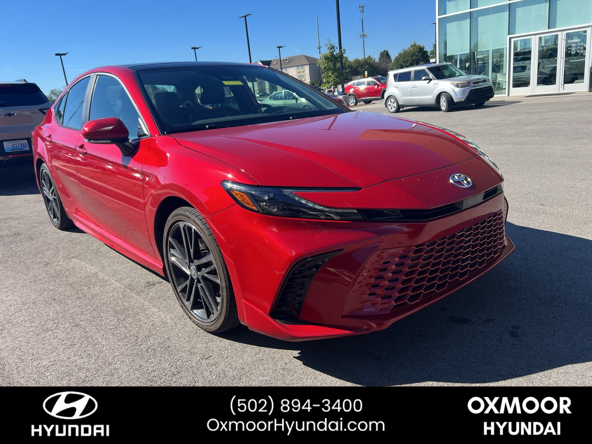 Used 2025 Supersonic Red Toyota XSE image 1