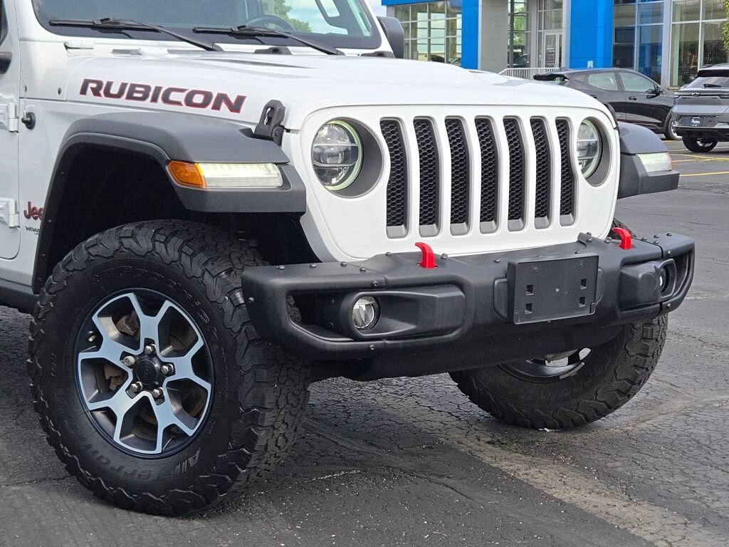 Used 2019 White Jeep Rubicon 4x4 image 2
