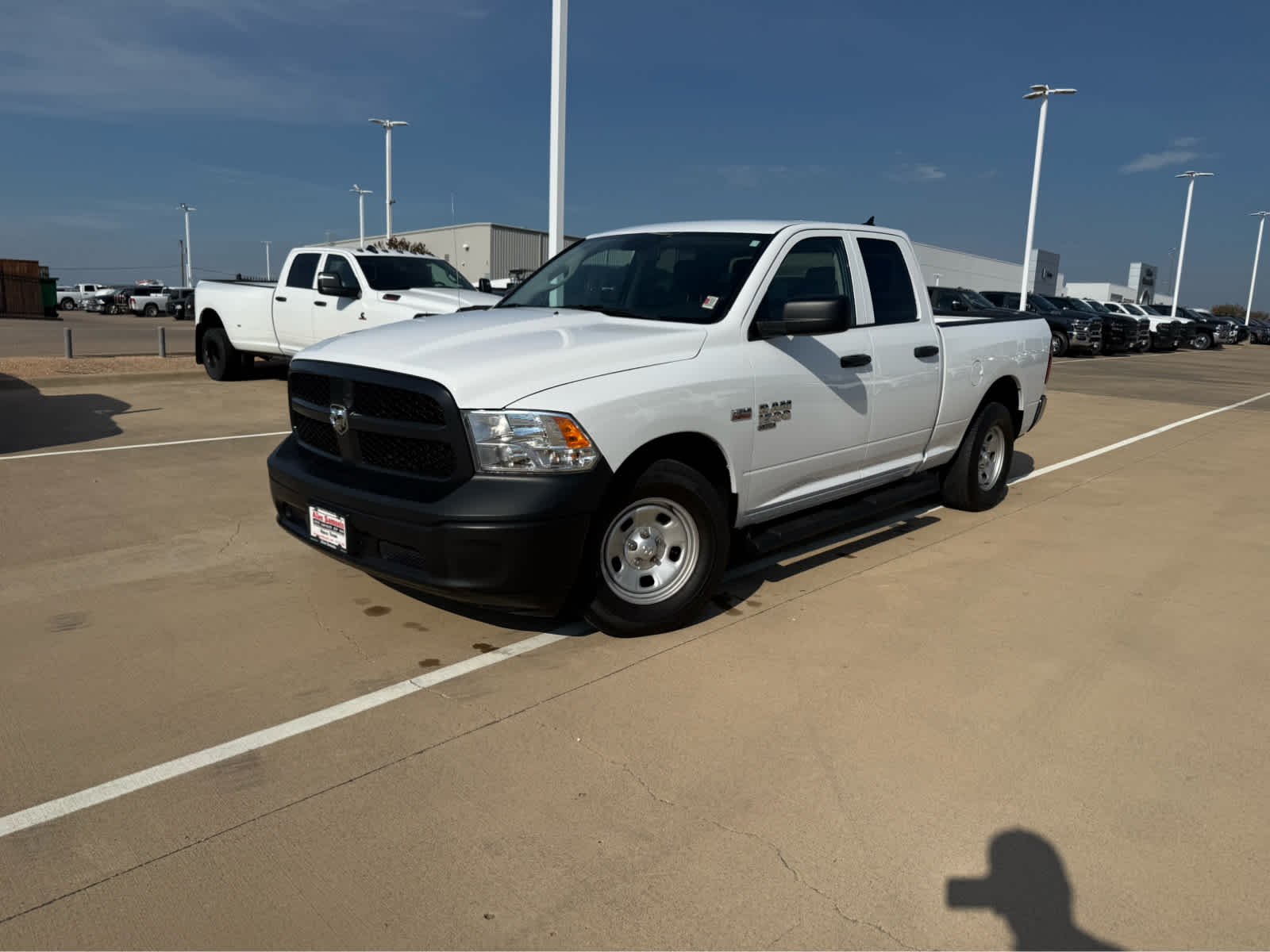 Used 2024 Bright White Clearcoat Ram Tradesman image 2