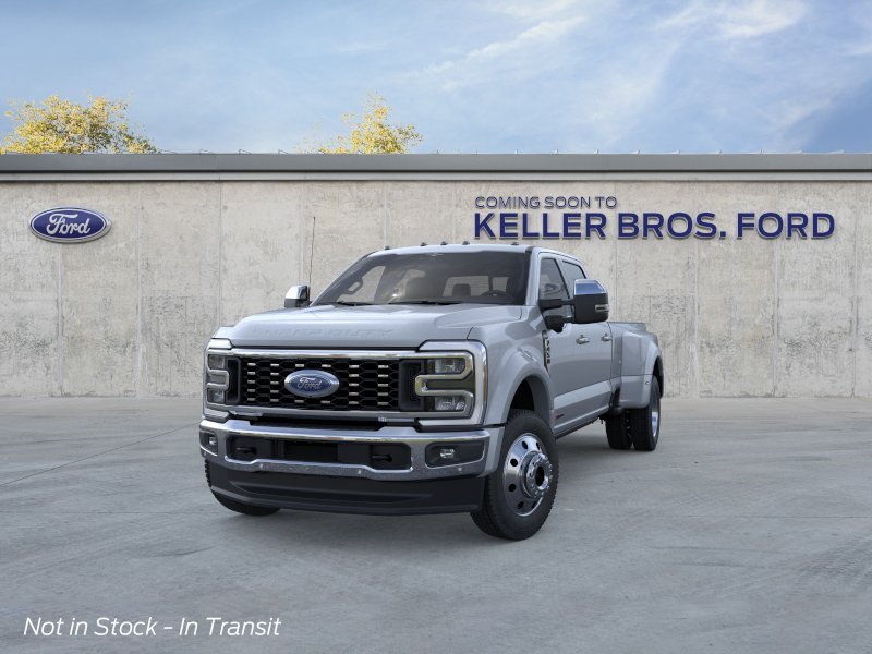 New 2026 Glacier Gray Metallic Tri-Coat Ford F-450® Lariat® image 3