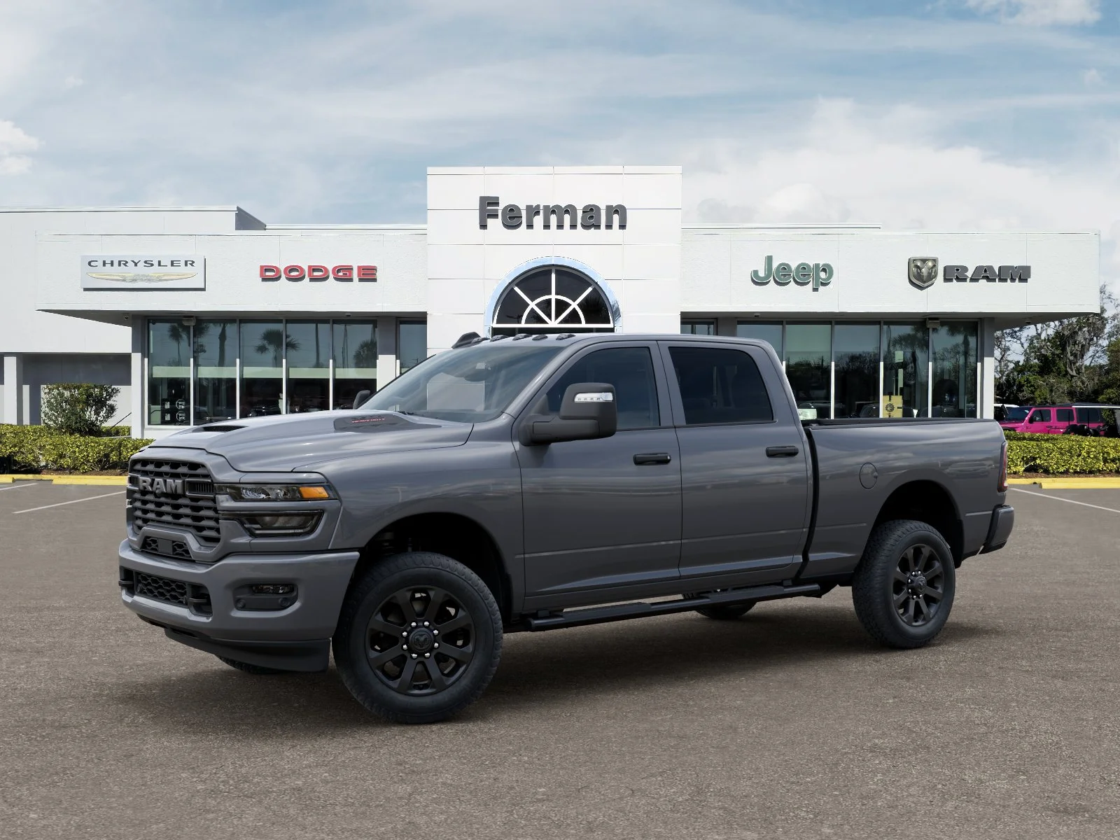 New 2026 Ceramic Gray Clear-Coat Exterior Paint RAM  image 32