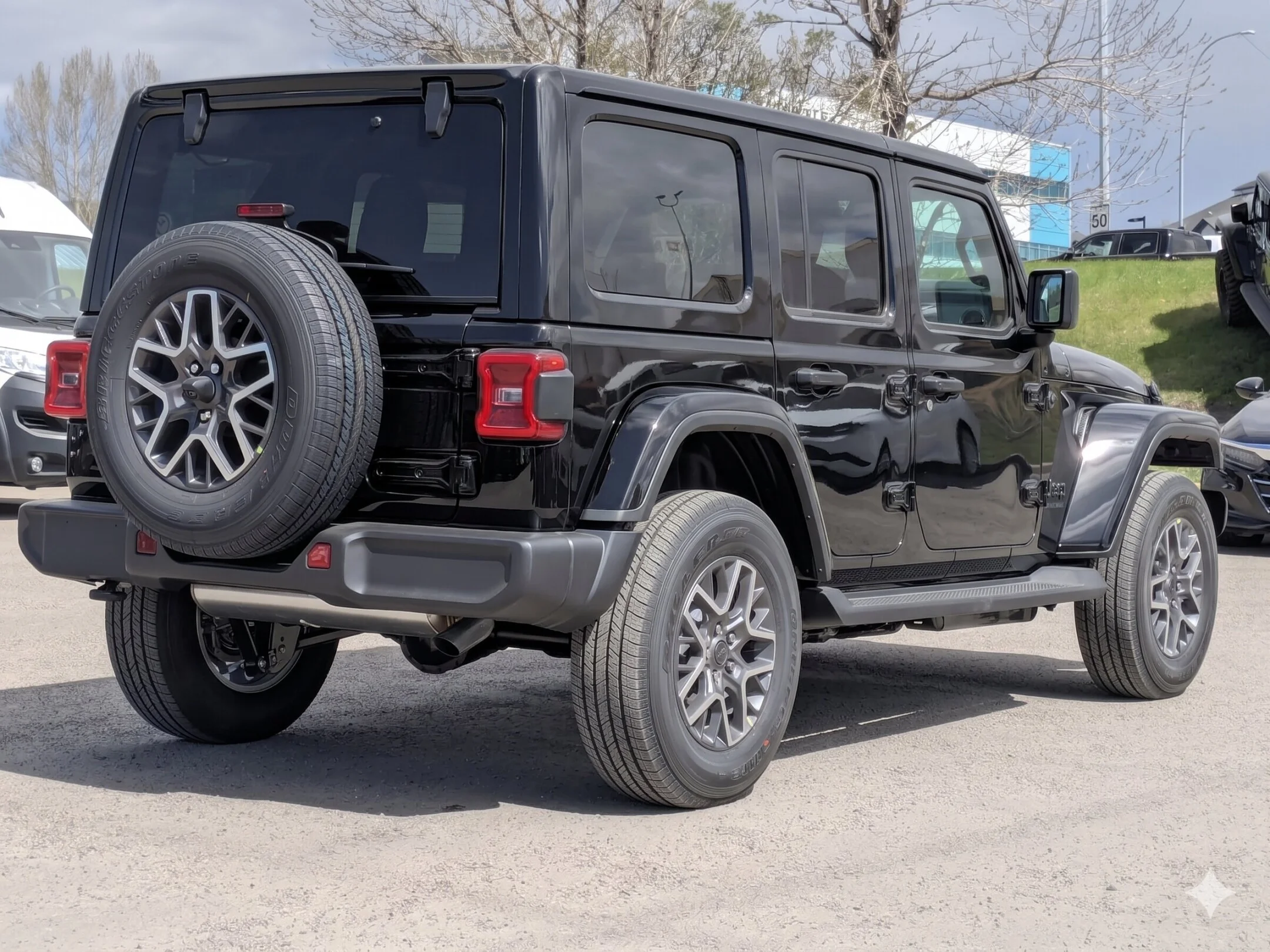 New 2026 Black Jeep Sahara - - Body-Color Hard Top - Side Steps - Remote Start - Adaptive Cruise & More! image 8