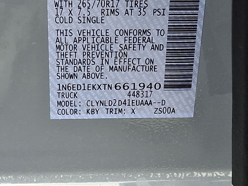 New 2026 Gray Nissan PRO-4X image 18