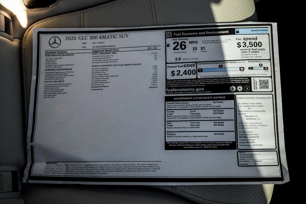 Certified Used 2026  Mercedes-Benz GLC 300 image 23