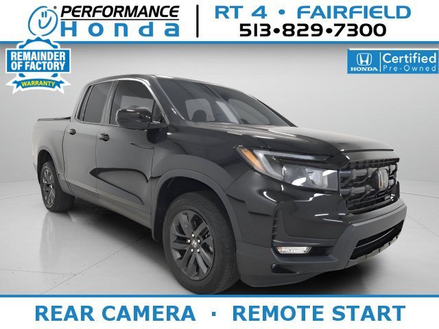 Certified Used 2024 Crystal Black Pearl Honda AWD SPORT image 1