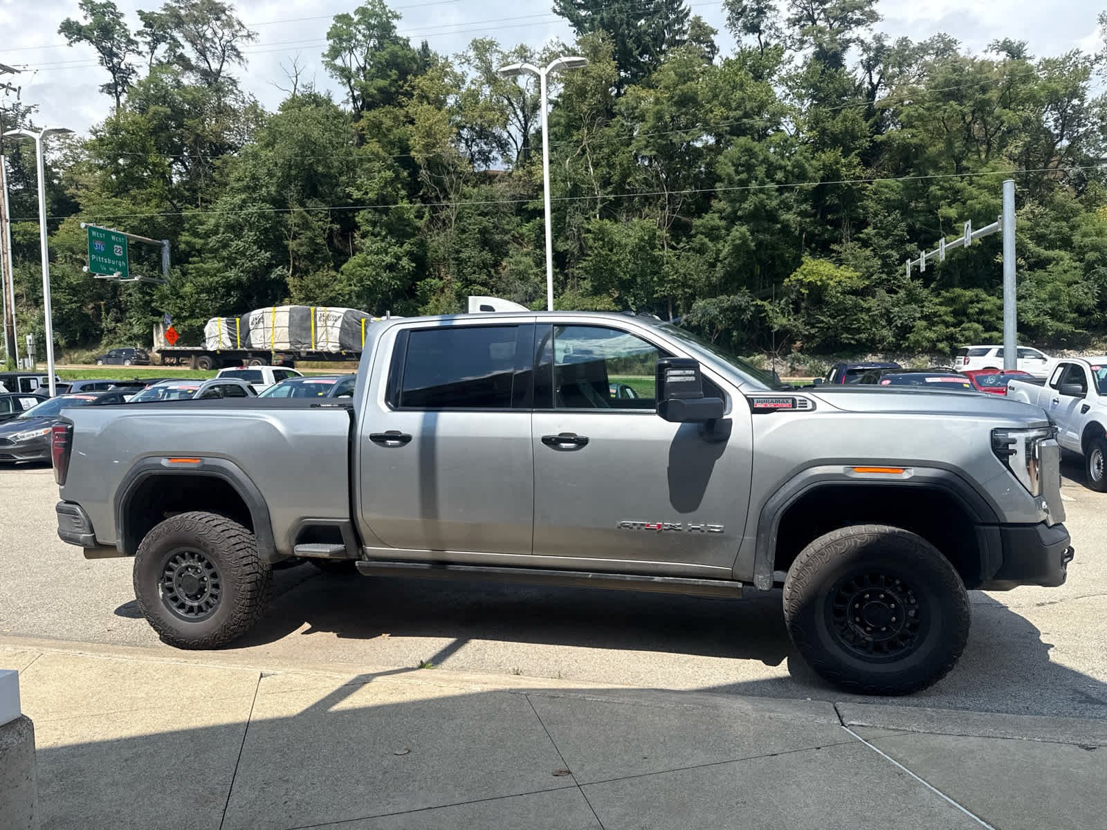 Certified Used 2025 Sterling Metallic GMC AT4X image 4