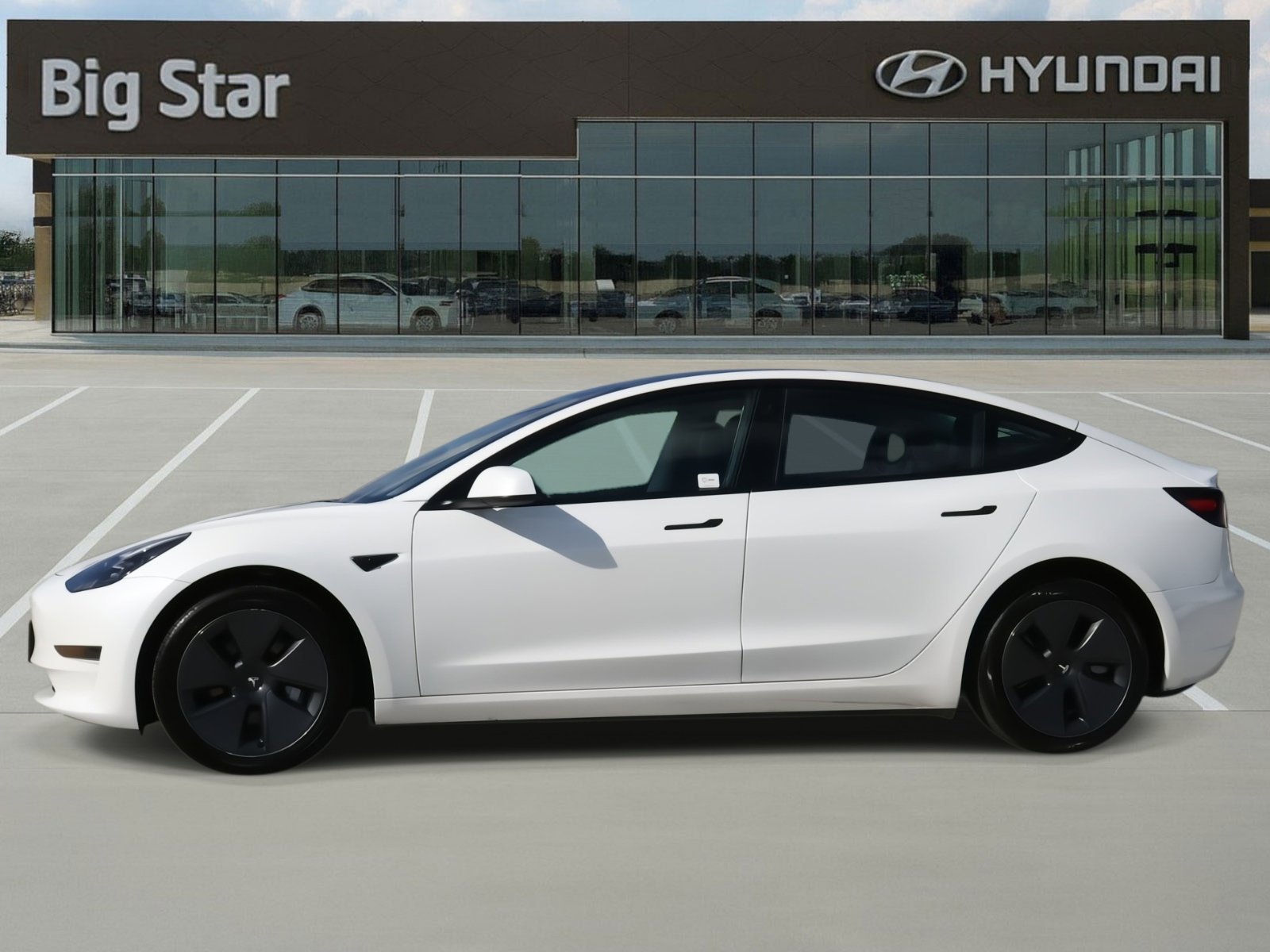 Used 2023 Tesla Model 3 Base with VIN 5YJ3E1EA3PF473036 for sale in Friendswood, TX