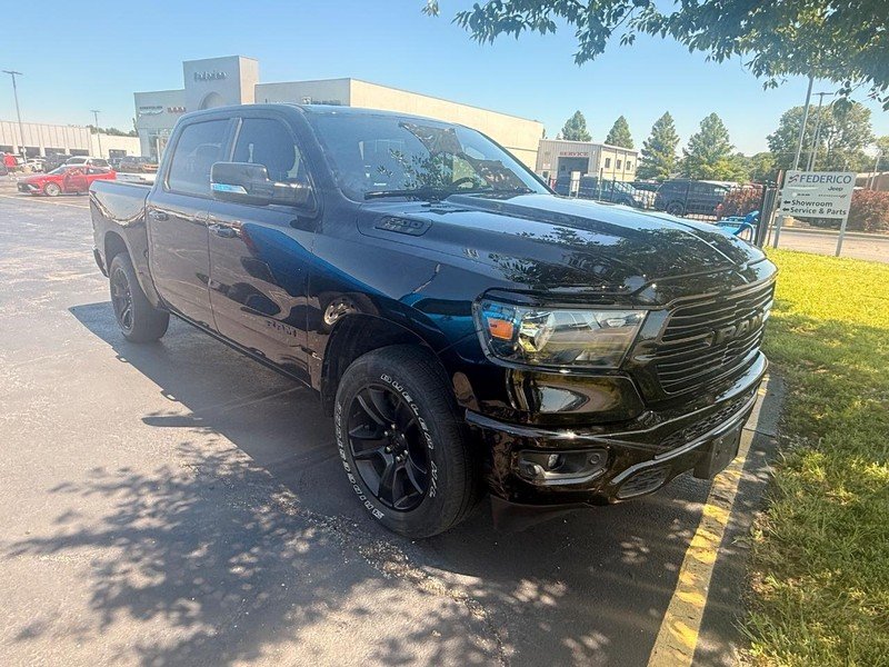 Used 2021 Diamond Black Crystal Pearlcoat Ram Big Horn 4x4 image 3