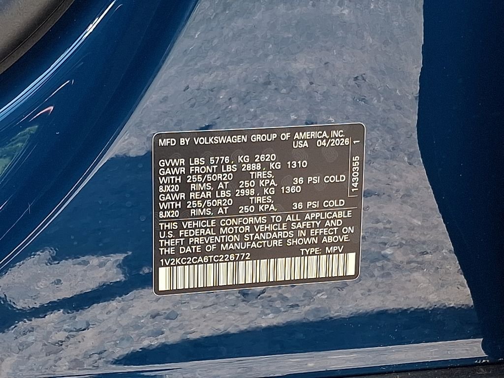 New 2026 Blue Volkswagen 2.0T SE w/Technology image 11