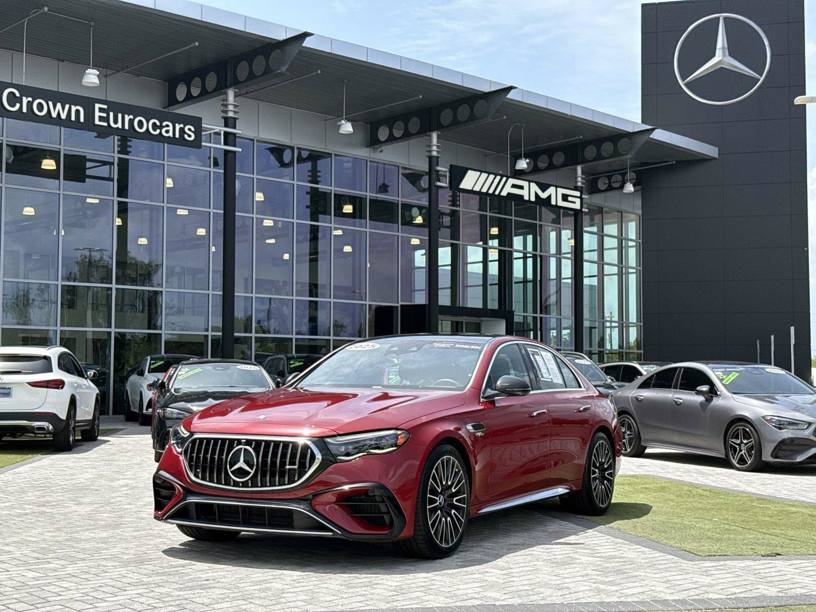 Certified Used 2025 MANUFAKTUR Patagonia Red Mercedes-Benz E 53 AMG® image 1