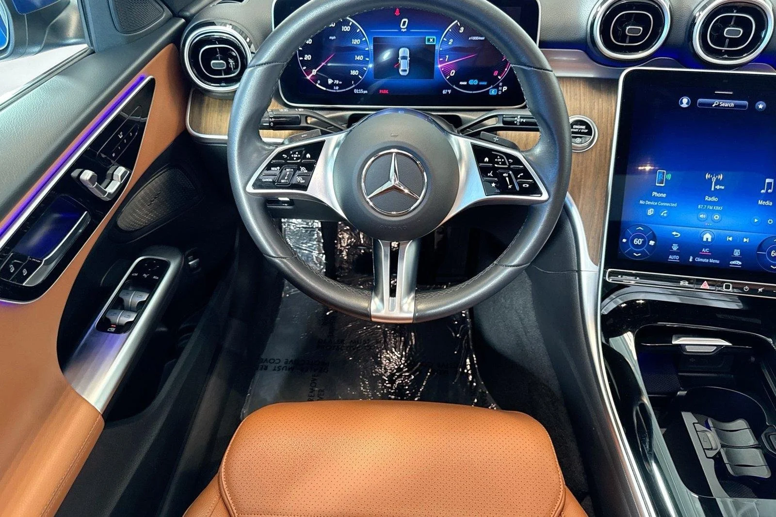 Used 2022 Starling Blue Metallic Mercedes-Benz C 300 image 21