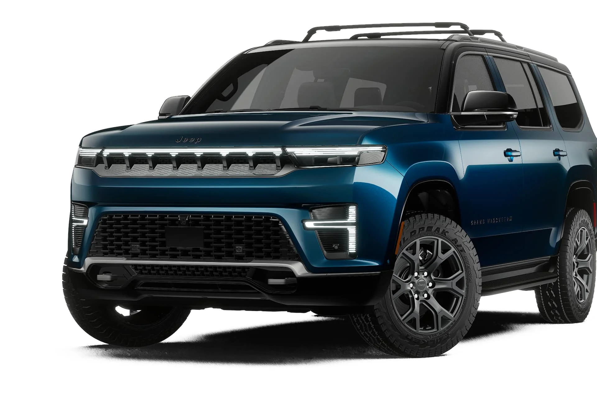 New 2027 Fathom Blue Pearl-Coat Paint Jeep Upland image 1