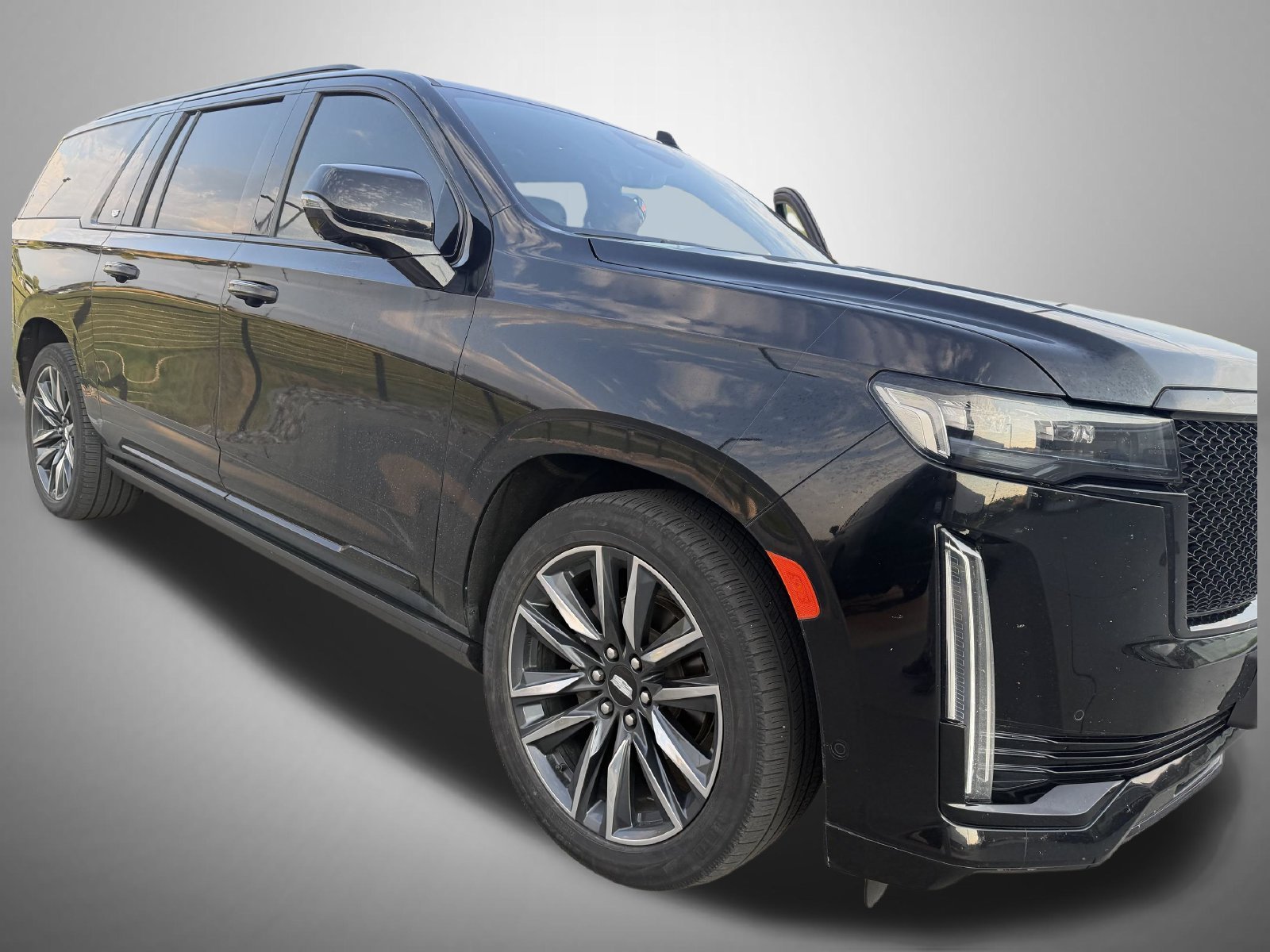 Used 2021 Black Cadillac Sport image 2