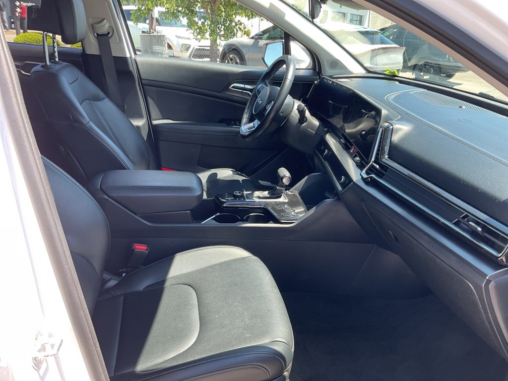Used 2023 Glacial White Pearl Kia EX image 11