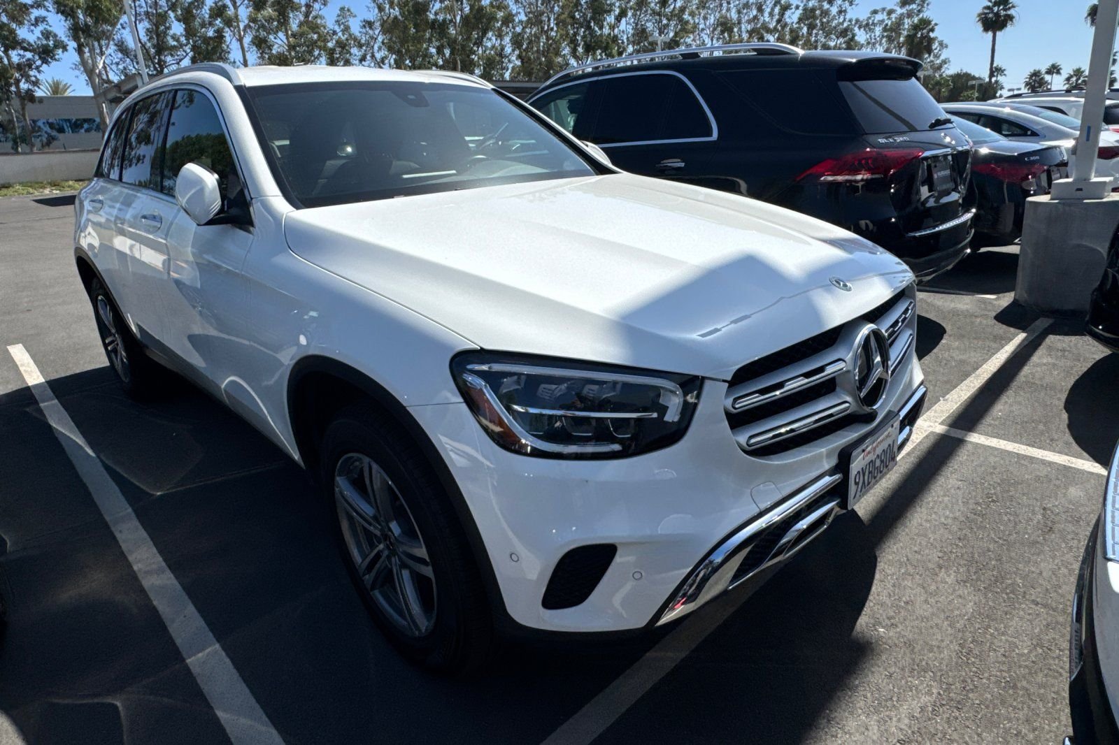 Certified Used 2021 White Mercedes-Benz GLC 300 image 3