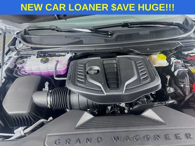 New 2026 Bright White Clear-Coat Exterior Paint Jeep Grand Wagoneer image 32