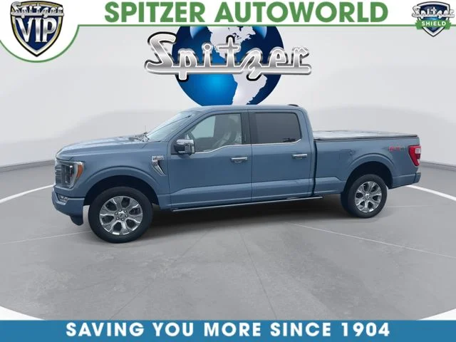 Certified Used 2023 Azure Gray Metallic Ford Platinum image 6