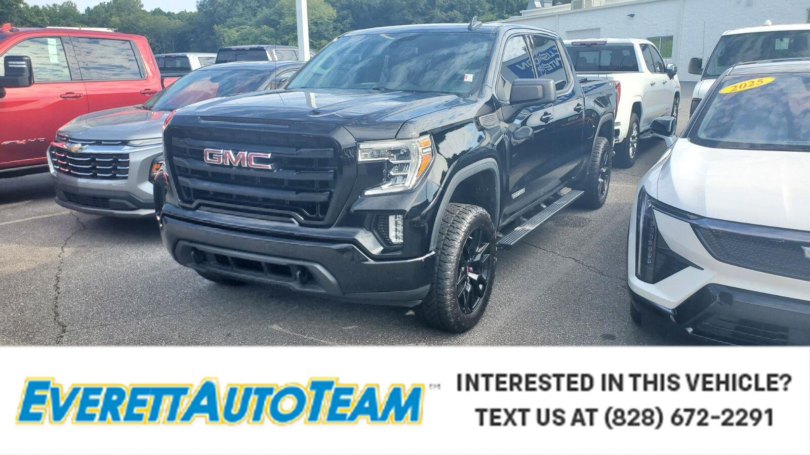 ONYX BLACK 2021 GMC Sierra 1500 Pickup Truck Four-Wheel Drive 