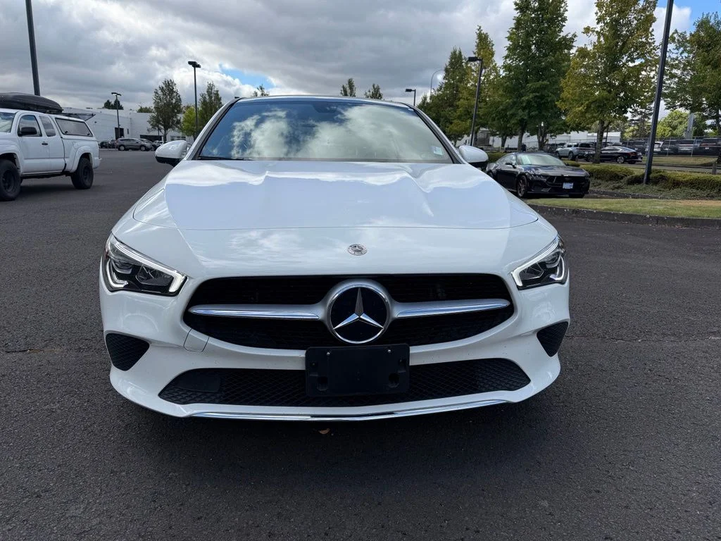 Used 2023 Polar White Mercedes-Benz CLA 250 image 2