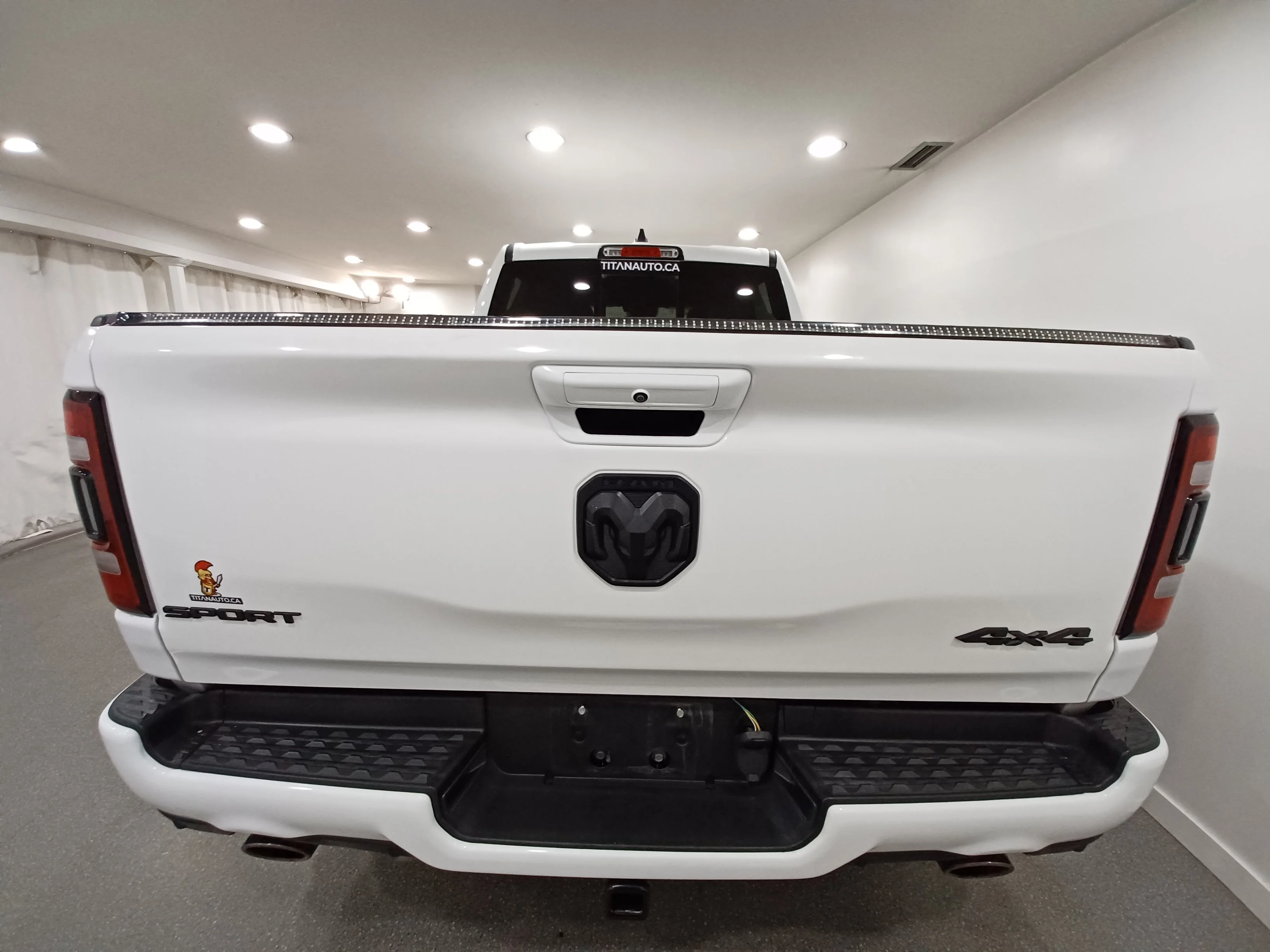 Certified Used 2022 Bright White Ram Sport 4x4*33in Tires | Custom Red Wheels | Flares | Remote Start | Nav | Cooled Leather | Htd Wheel image 22