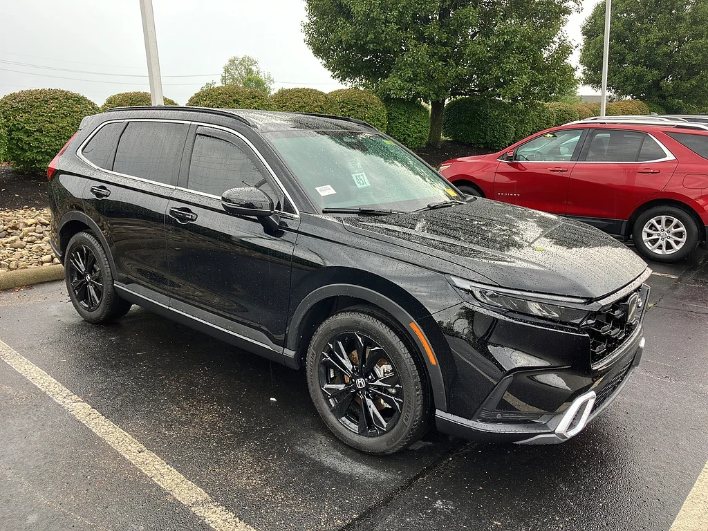 Certified Used 2025 Crystal Black Pearl Honda Sport Touring image 1