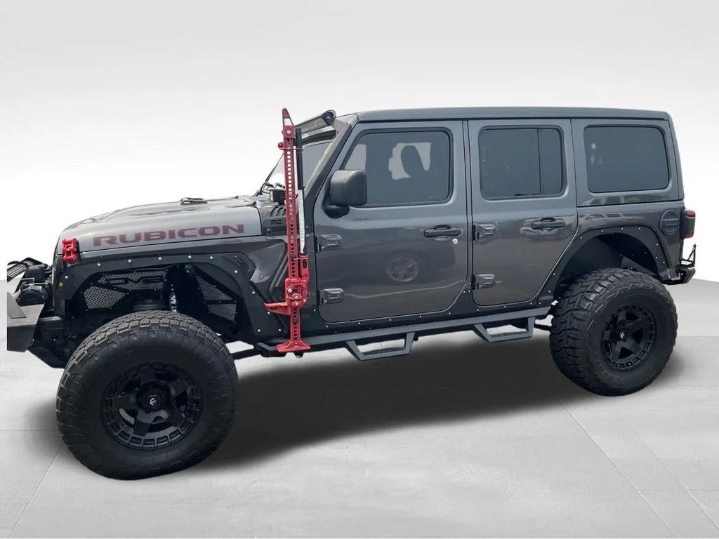Used 2021 Gray Jeep Unlimited Rubicon image 2