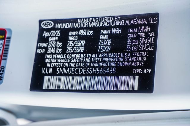 Certified Used 2025 White Hyundai Limited image 55