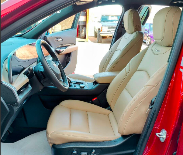 Used 2024 Red Cadillac Premium Luxury image 9