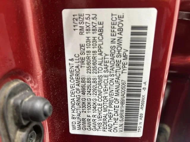 2022 Honda CR-V EX-L - Photo 30