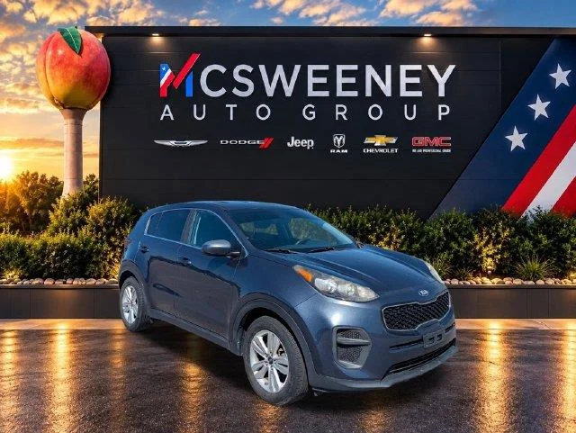 Used 2018 Blue Kia LX image 7