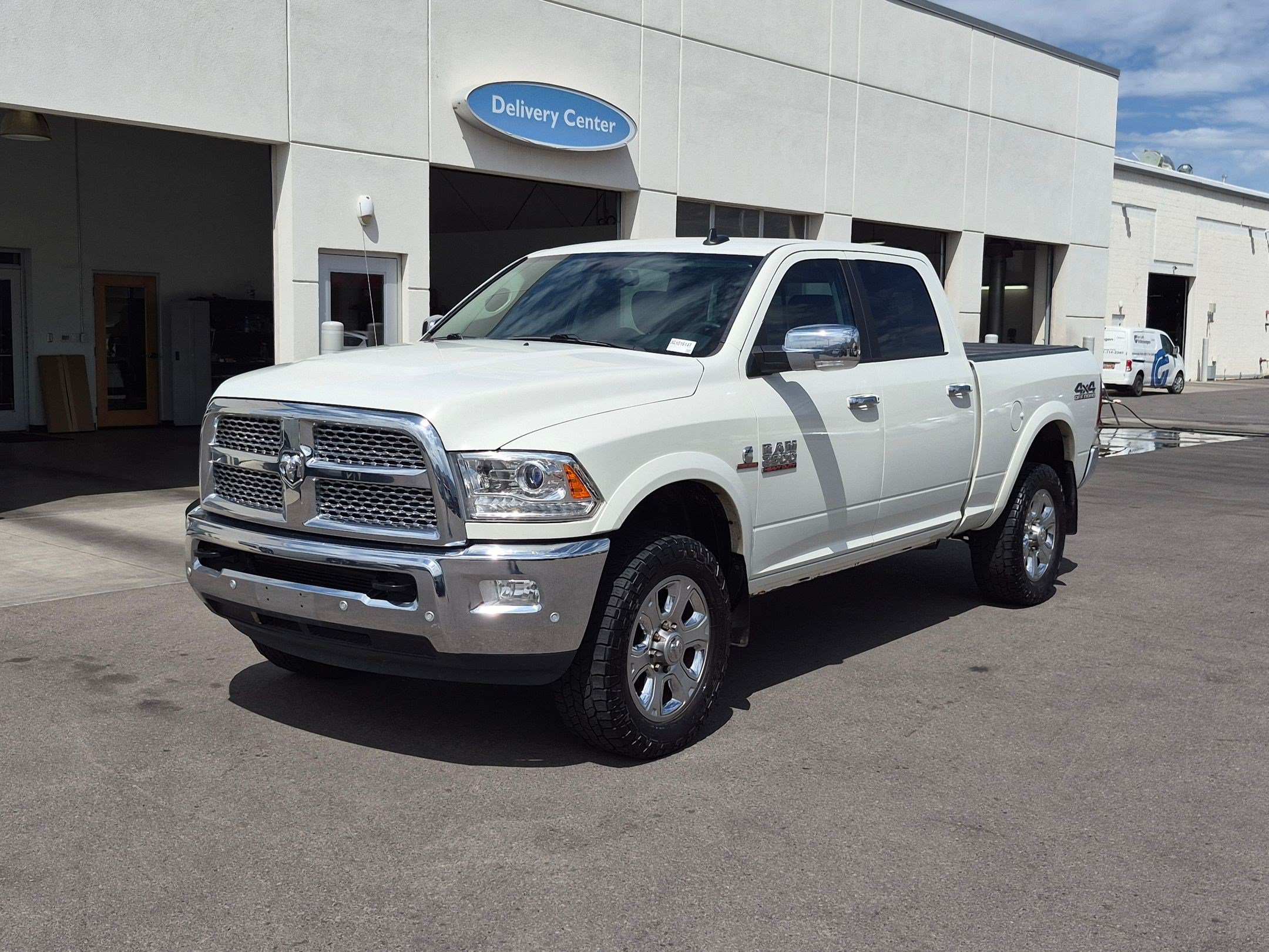 Used 2018 Pearl White Ram Laramie image 8