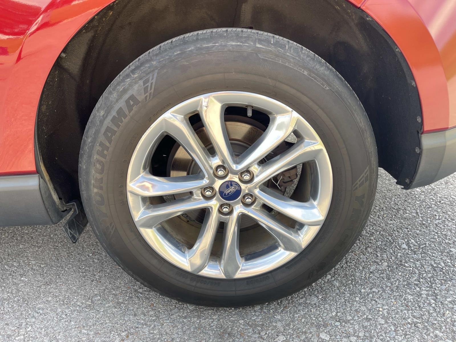 Used 2015 Ruby Red Metallic Tinted Clearcoat Ford SEL image 11