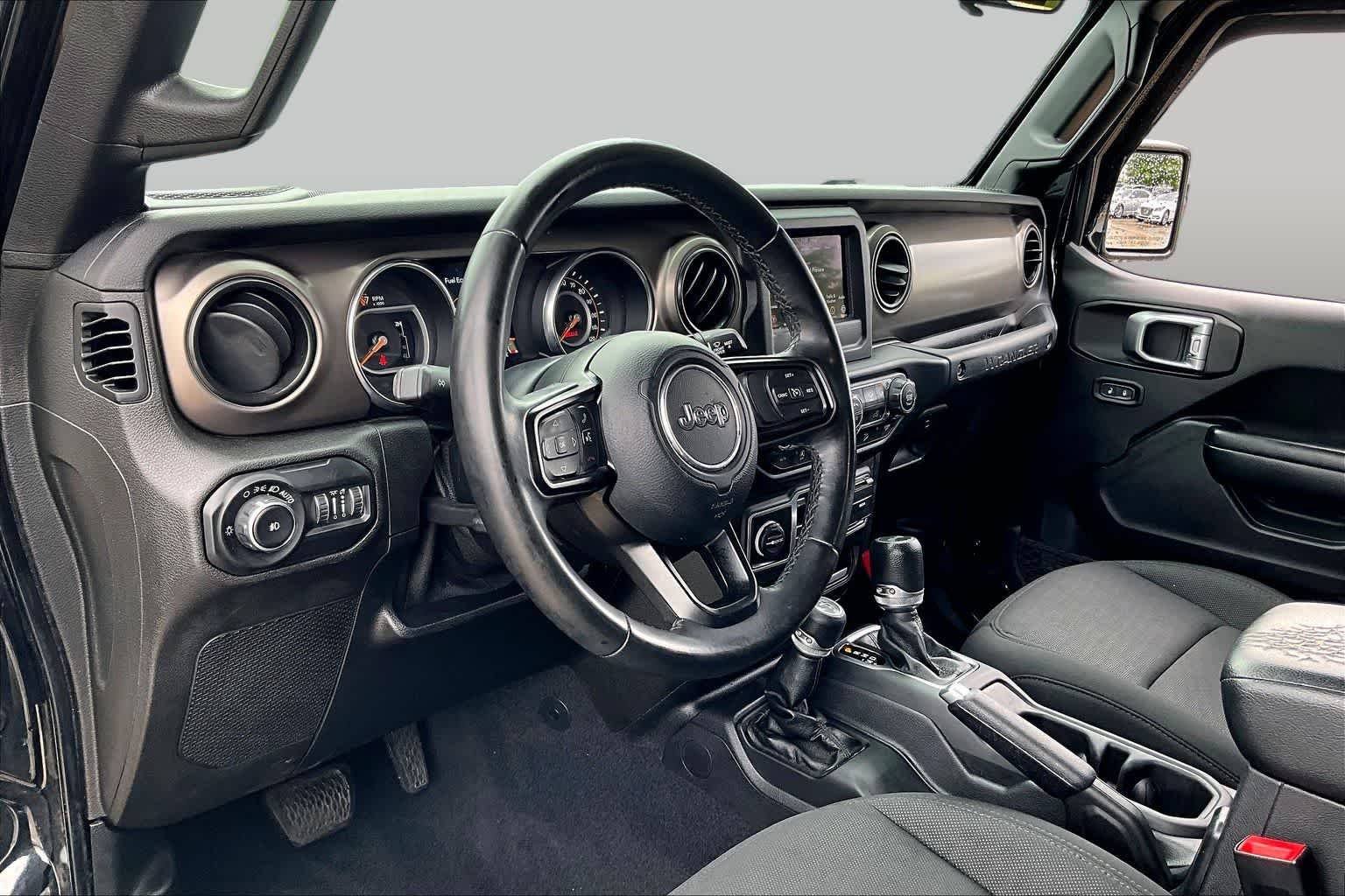 Used 2020 Black Clearcoat Jeep Willys image 15