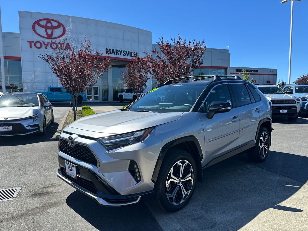 Certified Used 2025 Midnight Black Metallic Toyota XSE image 1