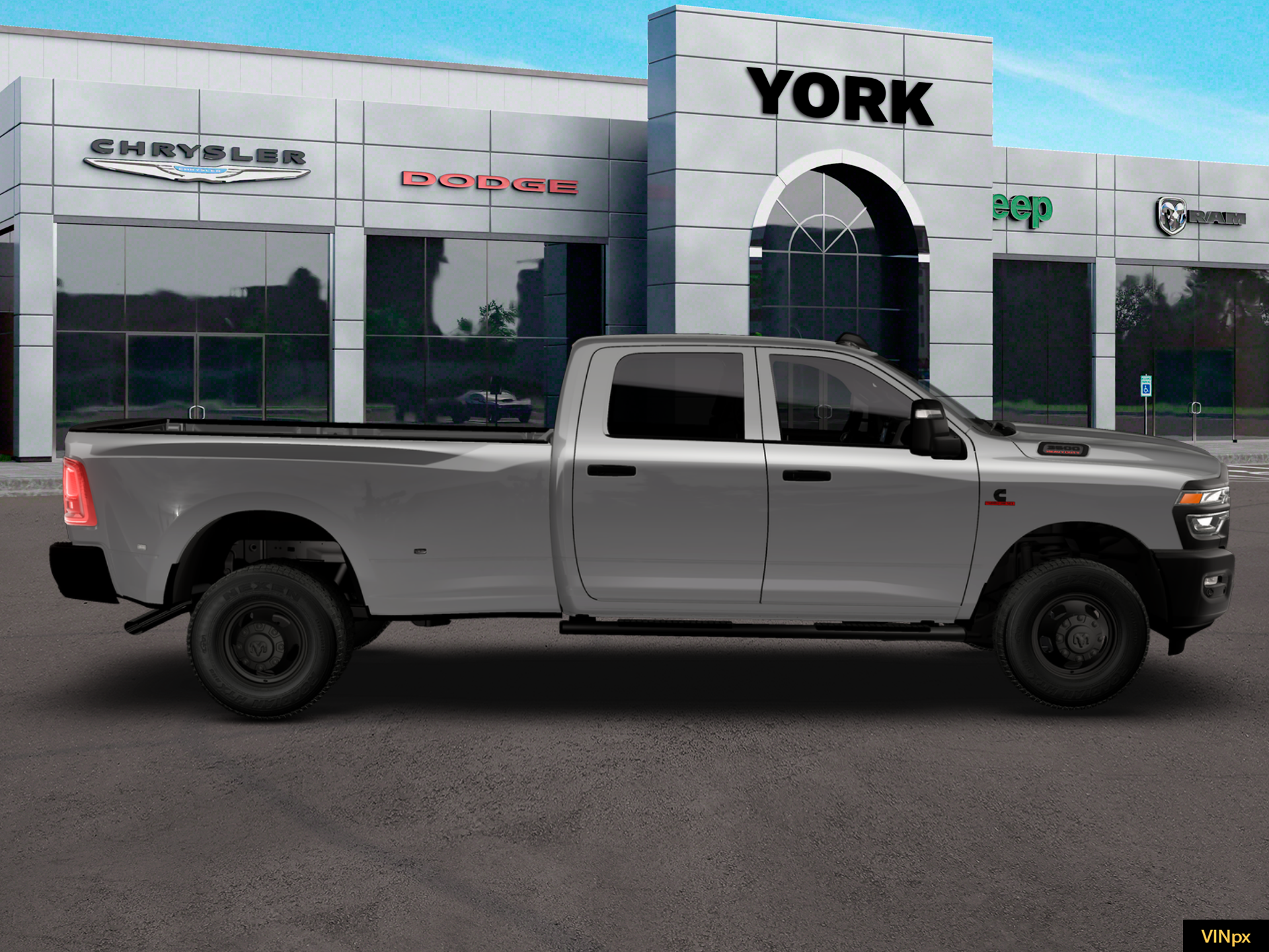 New 2026 Ceramic Gray Clear-Coat Exterior Paint RAM Tradesman image 9