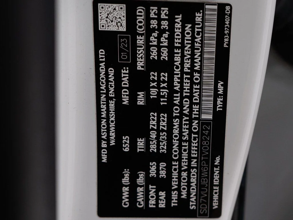 Certified Used 2023 Lunar White Aston Martin 707 image 49