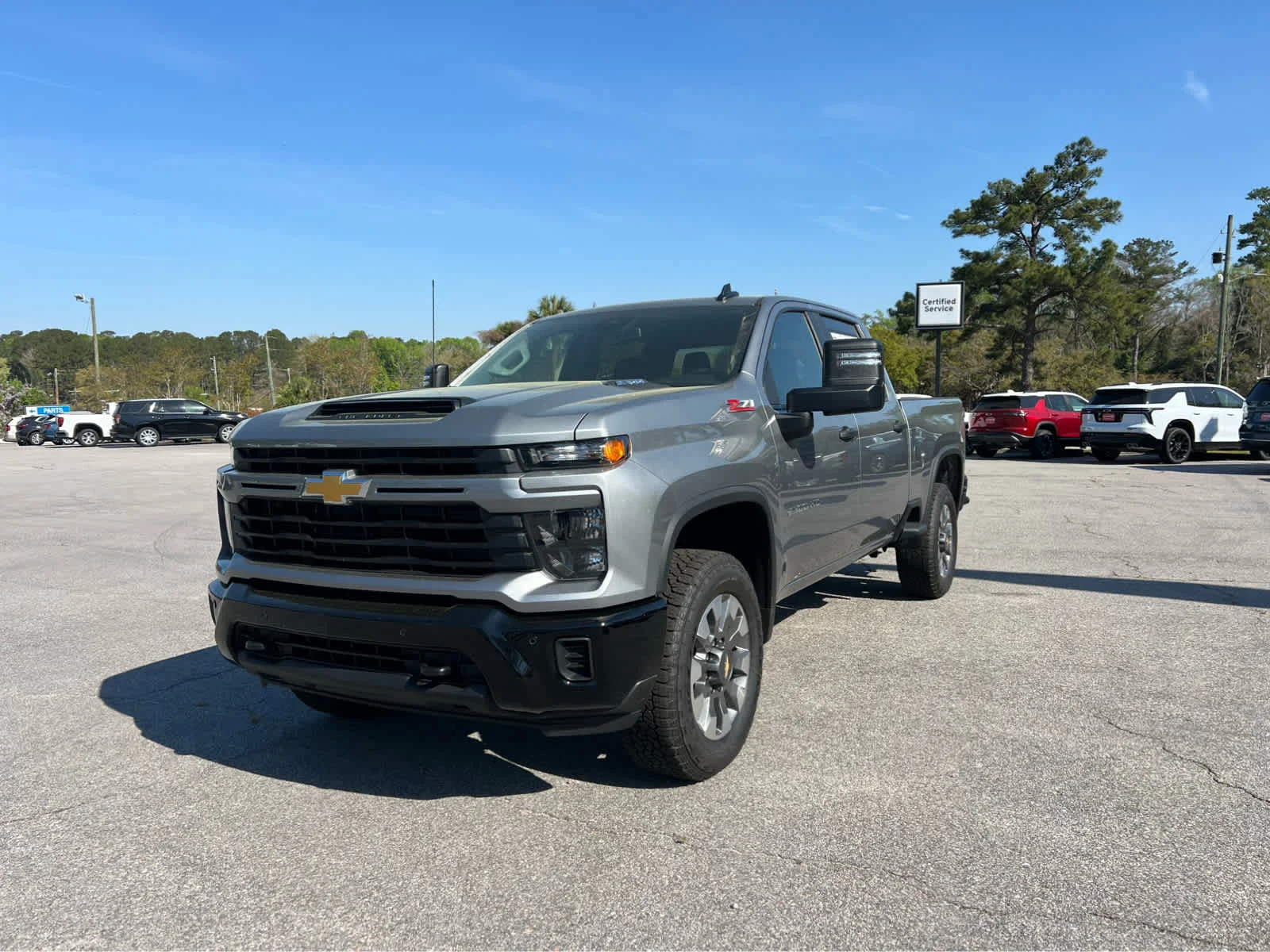 New 2026 Sterling Gray Metallic Chevrolet Custom image 1
