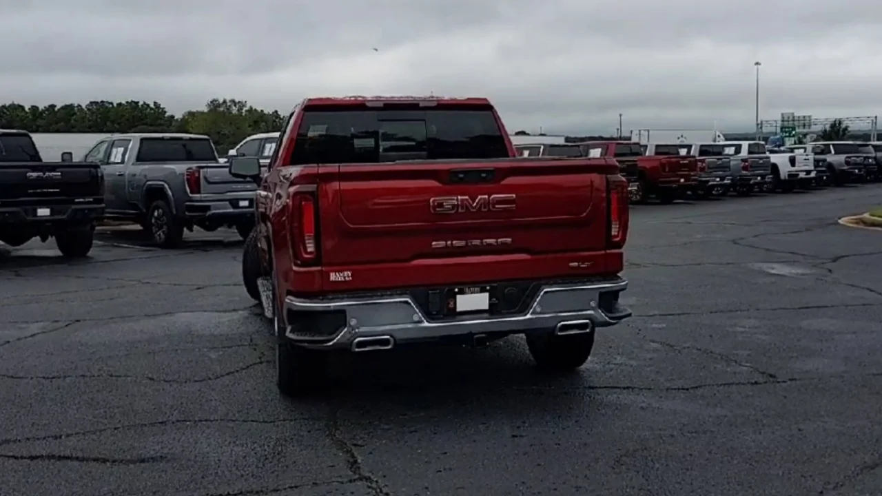 New 2026 Volcanic Red Tintcoat GMC SLT image 7