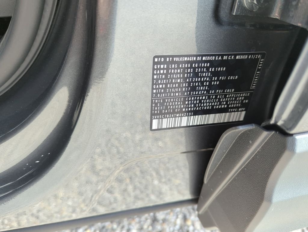 New 2026 Gray Volkswagen 1.5T S image 37