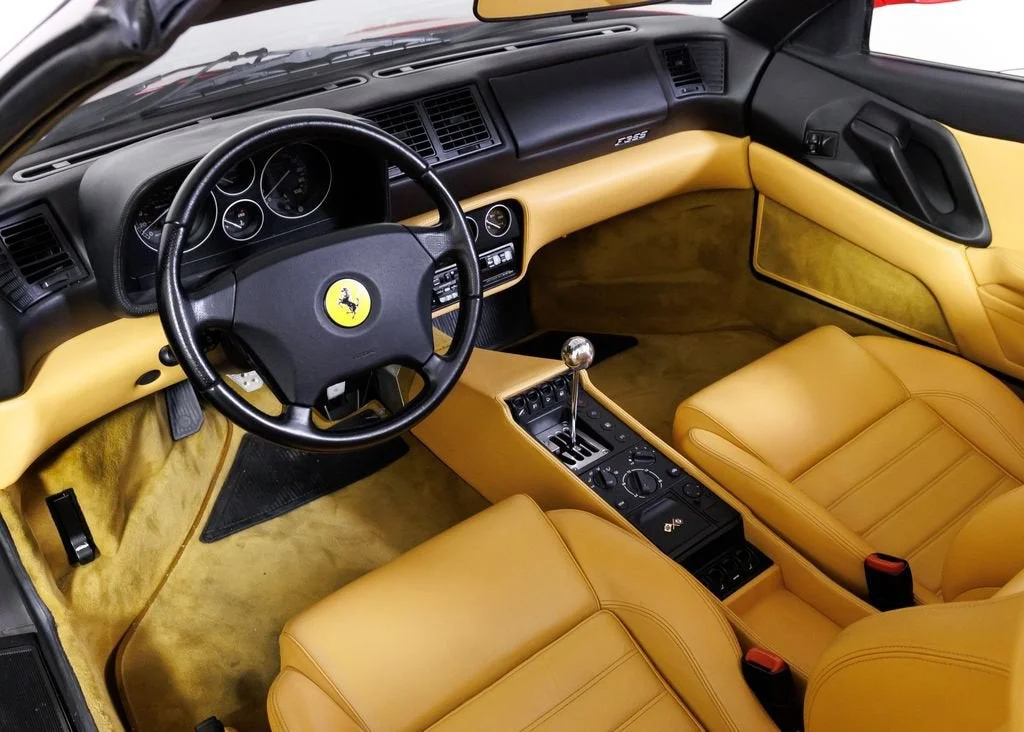 Used 1996 Rosso Corsa Ferrari Spider OEM Manual image 32