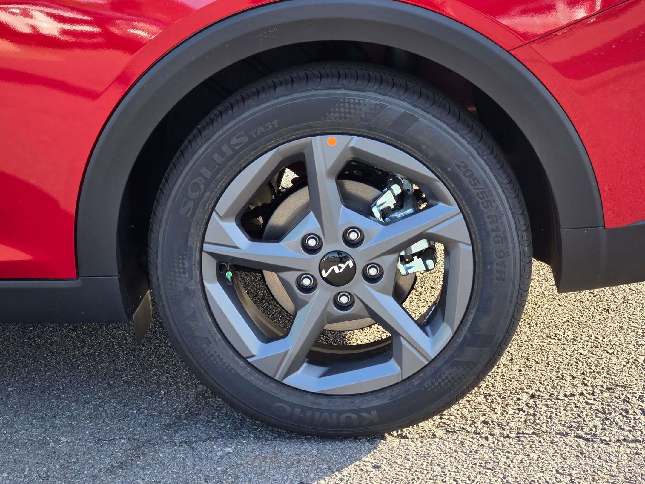 New 2026 Currant Red Kia LXS image 17