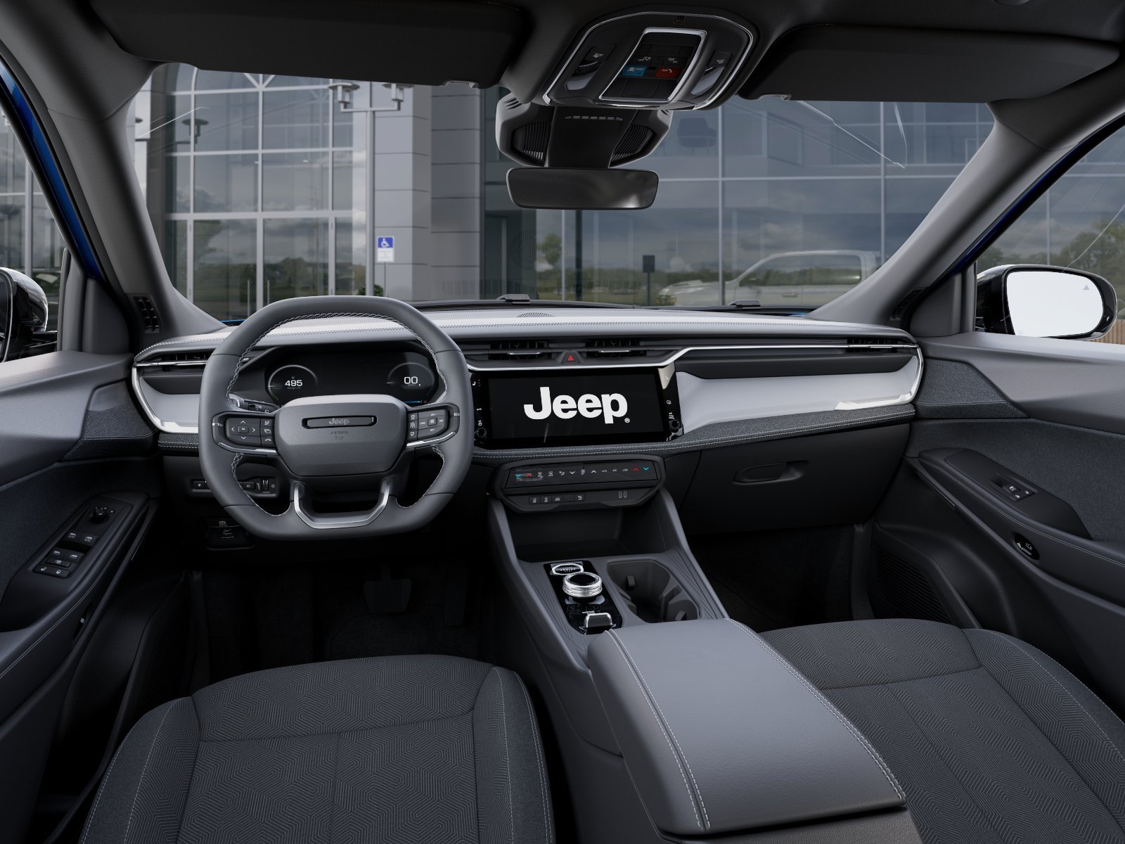 New 2026 Hydro Blue Pearl-Coat Exterior Paint Jeep  image 14