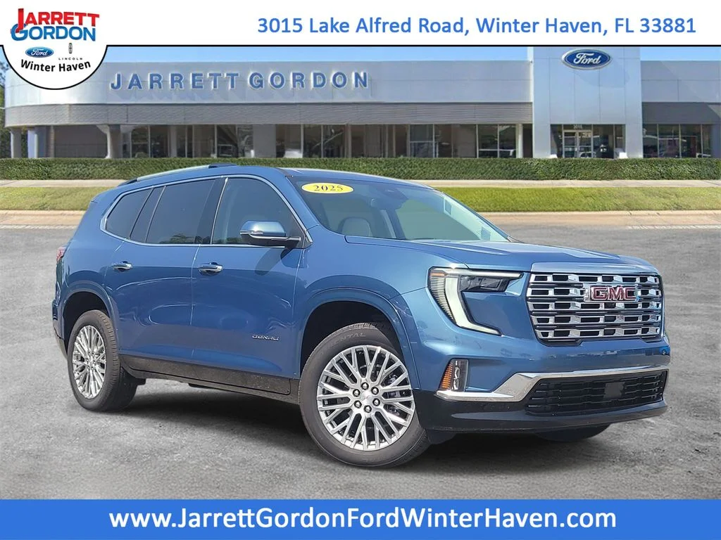 Certified Used 2025 Blue GMC Denali image 1