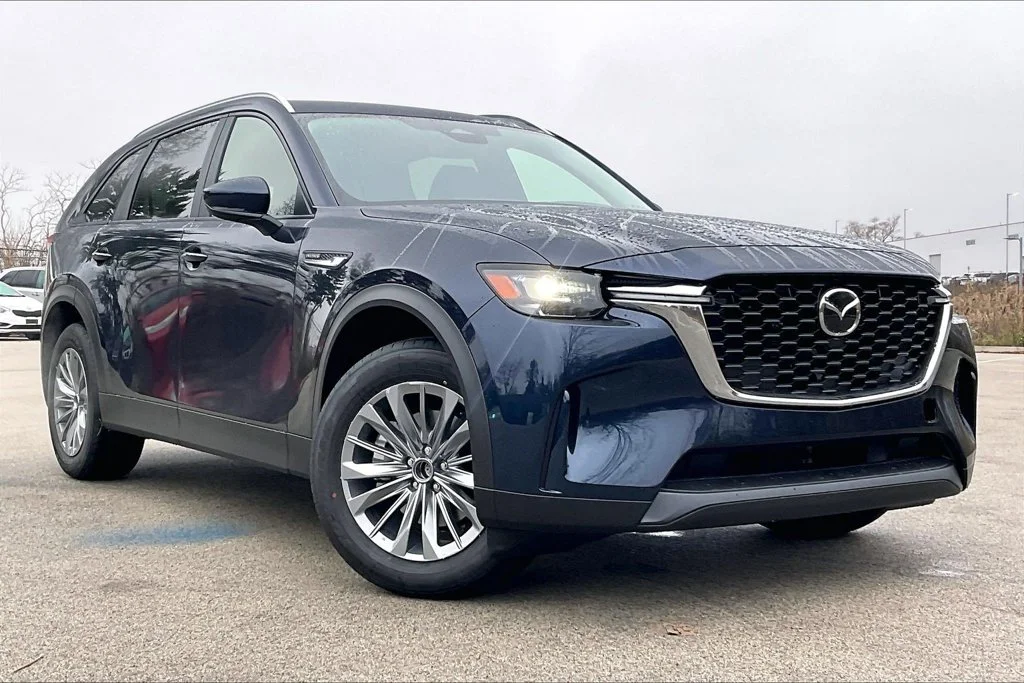 New 2026 Deep Crystal Blue Mica Mazda 3.3 Turbo Select AWD image 1
