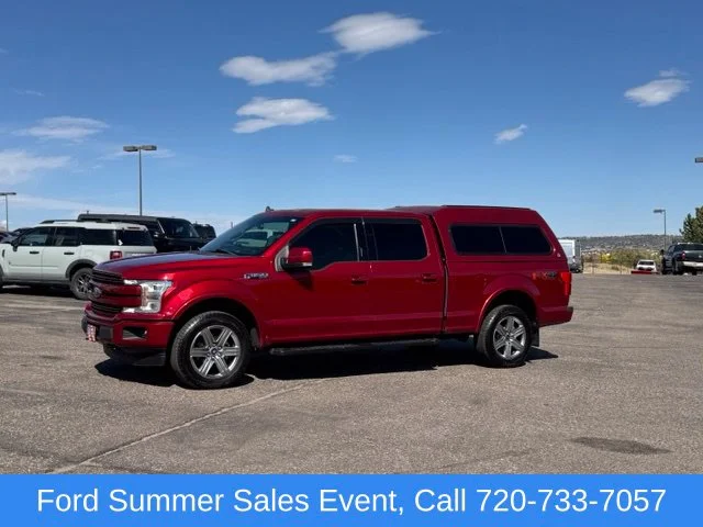 Used 2019 Red Ford Lariat image 1