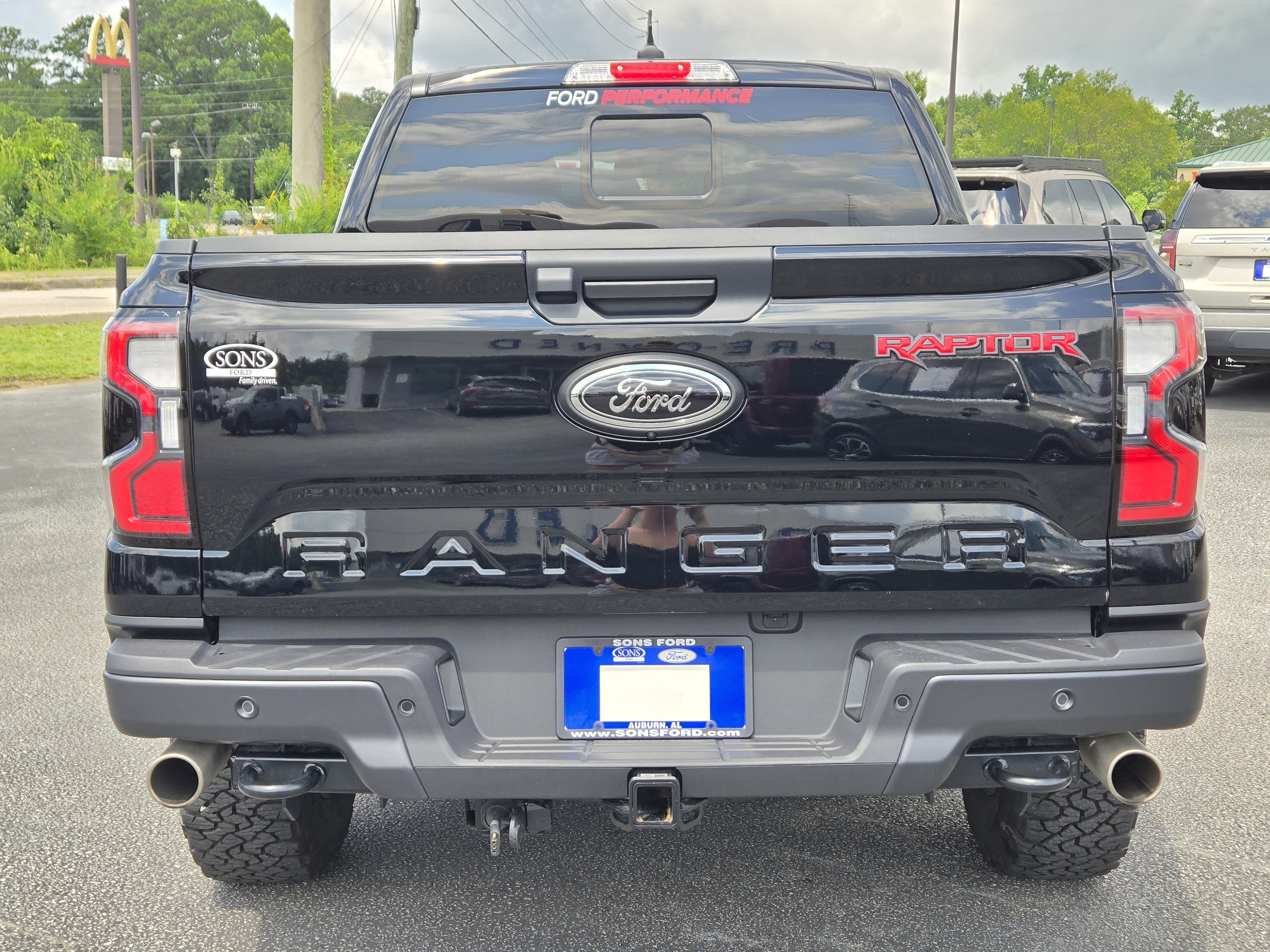 Used 2025 Shadow Black Ford Raptor image 9
