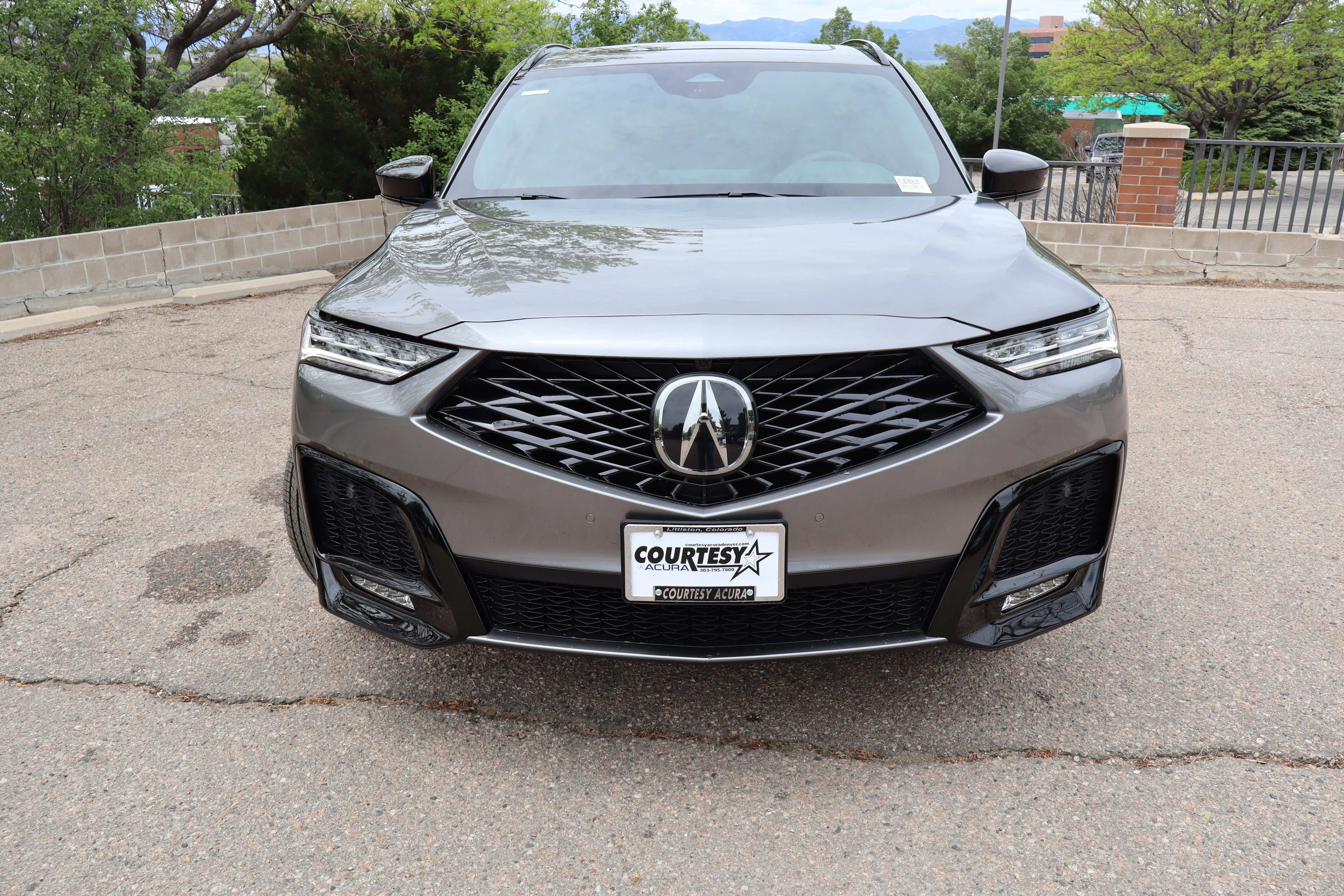 New 2026 Liquid Carbon Metallic Acura w/A-Spec Advance Package image 2