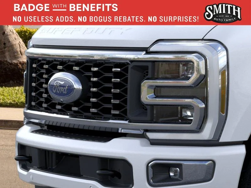 New 2026 Star White Metallic Tri-Coat Ford F-350® Platinum® image 18