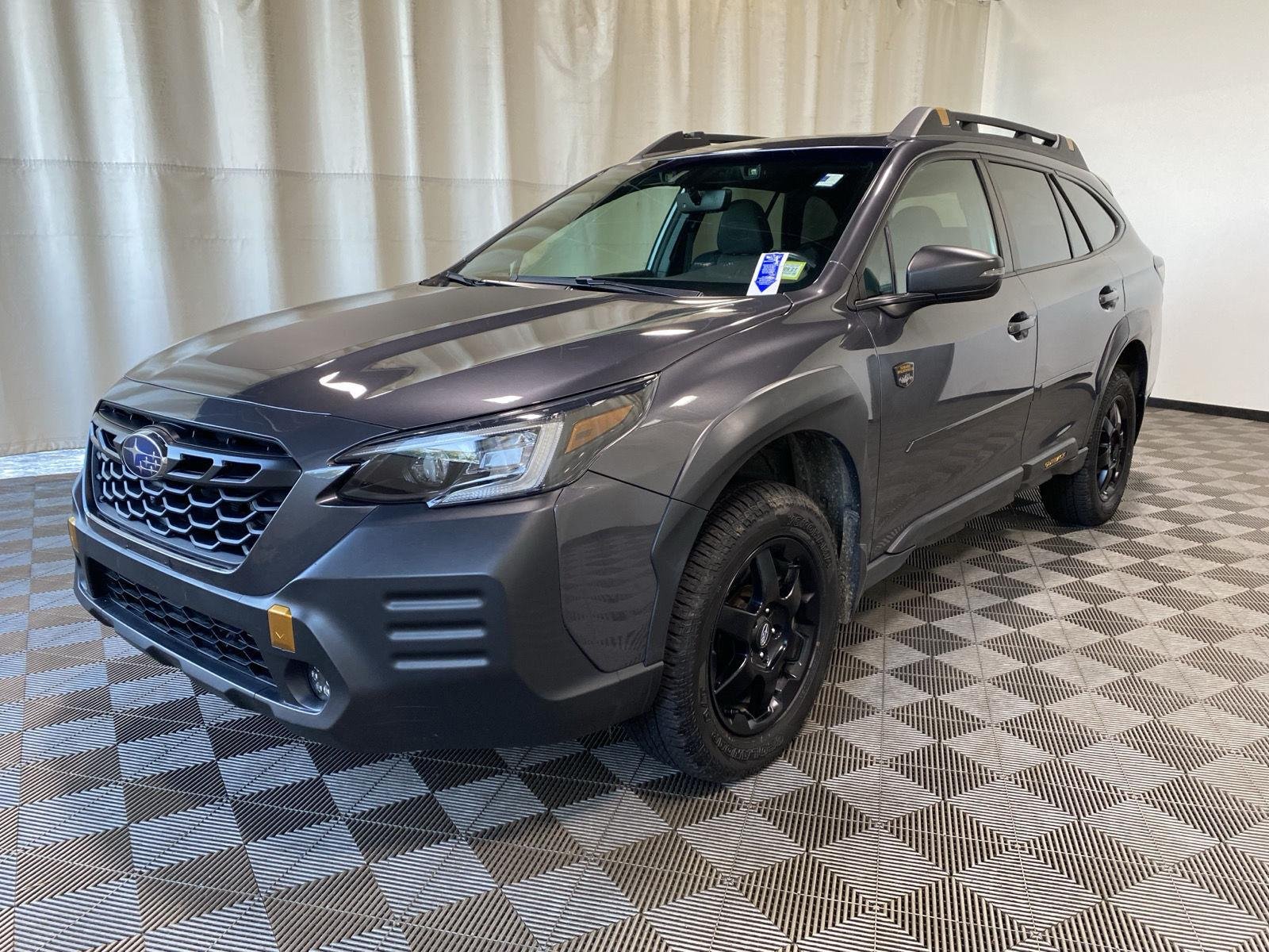 Used 2022 Magnetite Gray Metallic Subaru Wilderness image 3